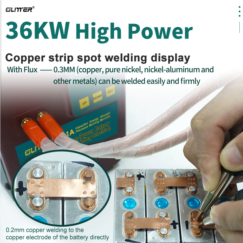 811A New 36Kw Lithium Battery Handheld Spot Welder 720J Capacitor Inverter Energy Storage 220V Pulse Weld Equipment 811A New 36Kw Lithium Battery Handheld Spot Welder 720J Capacitor Inverter Energy Storage 220V Pulse Weld Equipment