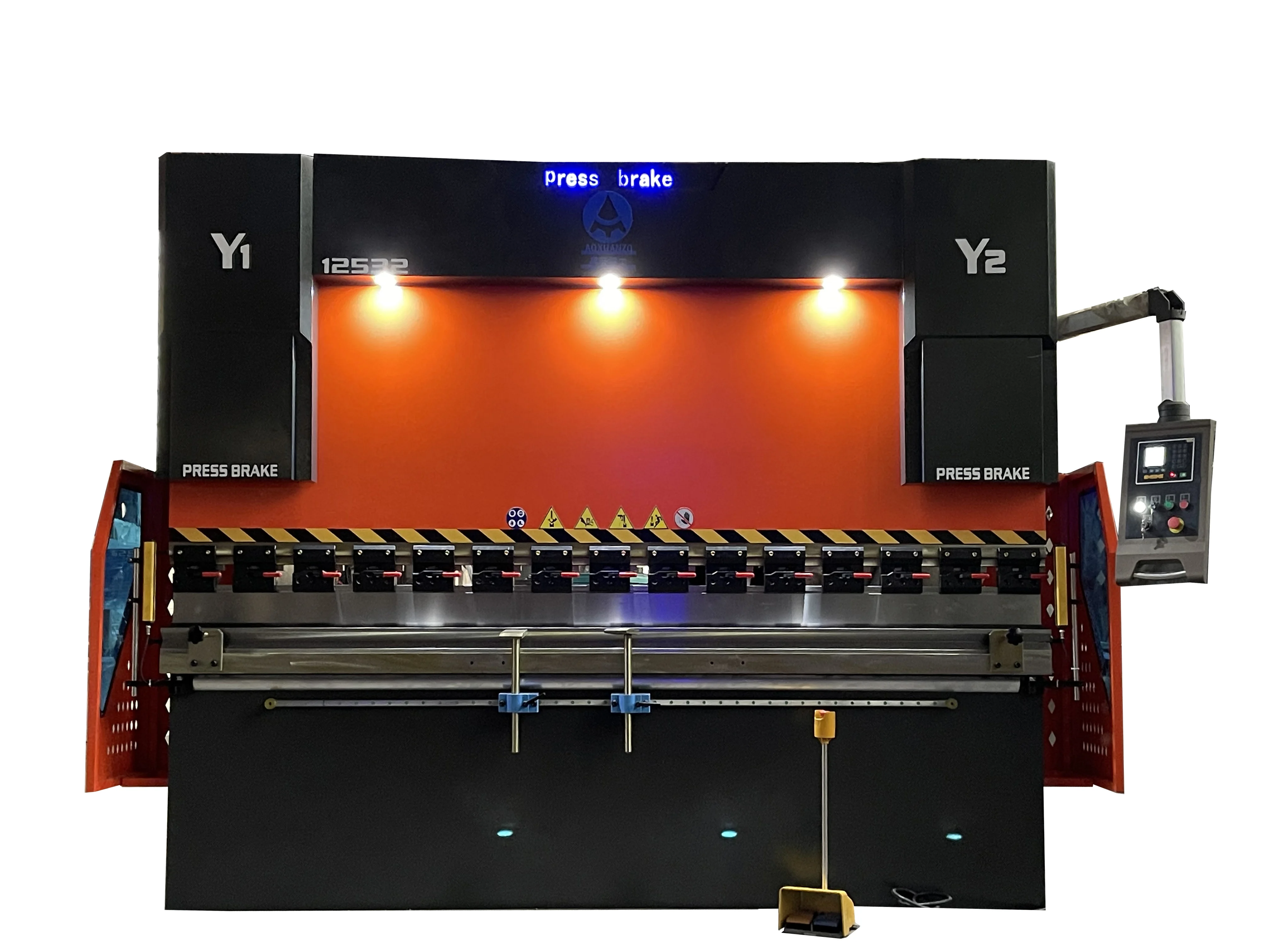 Aoxuanzg Brand Cnc Hydraulic Bender 125T3200Mm Press Brake With E21 System Aoxuanzg Brand Cnc Hydraulic Bender 125T3200Mm Press Brake With E21 System