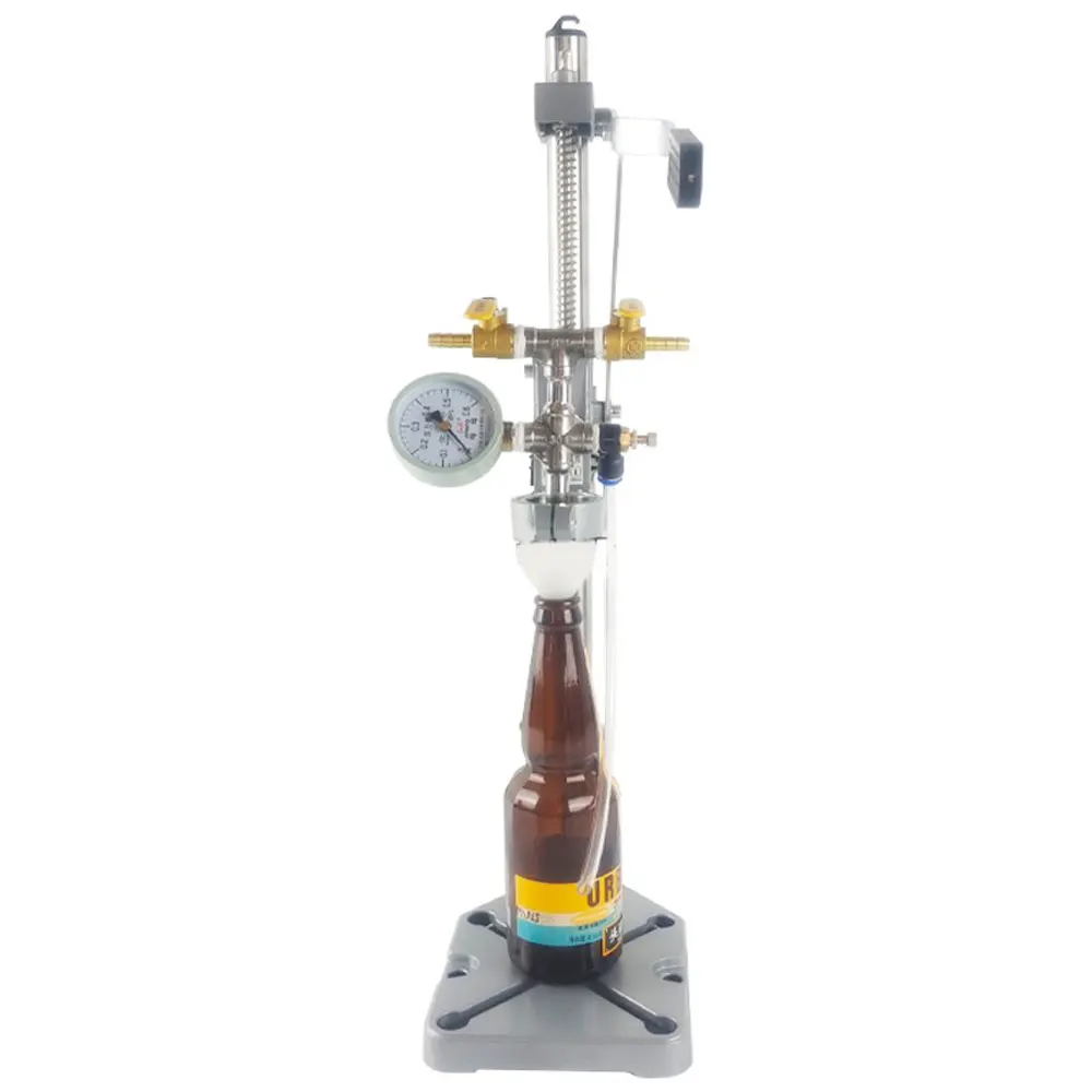 Original Liquor Brewed Beer Filling Machine Defoaming And Bottling Equipment Glass Bottle Liquid Manual Filling Machine Original Liquor Brewed Beer Filling Machine Defoaming And Bottling Equipment Glass Bottle Liquid Manual Filling Machine