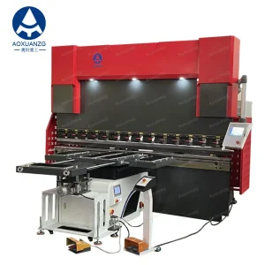 AOXUAN Full Automatic Plate Sheet Bender With Feeding Device Full Servo Control Press Brake