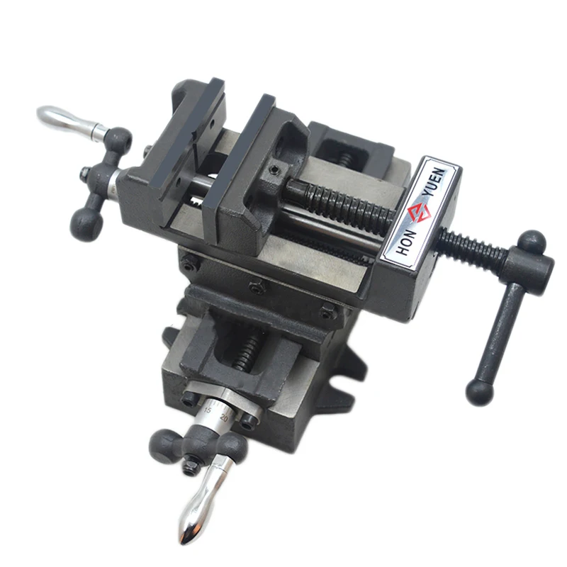 3-Inch Precision Cross Vise Heavy Duty Vise Two-Way Mobile Vise Work Bench Drilling And Milling Machine Special Cross Pliers 3-Inch Precision Cross Vise Heavy Duty Vise Two-Way Mobile Vise Work Bench Drilling And Milling Machine Special Cross Pliers