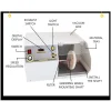 Frequency Conversion Vacuum Cleaning Polishing Machine With Cloth Wheel Adjustable Speed 0-3600rpm