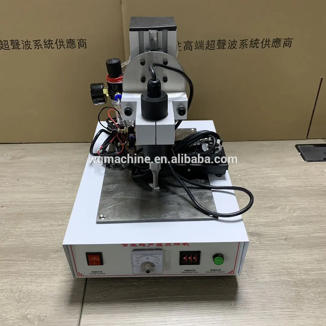 Good Quality Ultrasonic Spot Welding Machine 35K For Mask Earloop Welder Equipment Good Quality Ultrasonic Spot Welding Machine 35K For Mask Earloop Welder Equipment