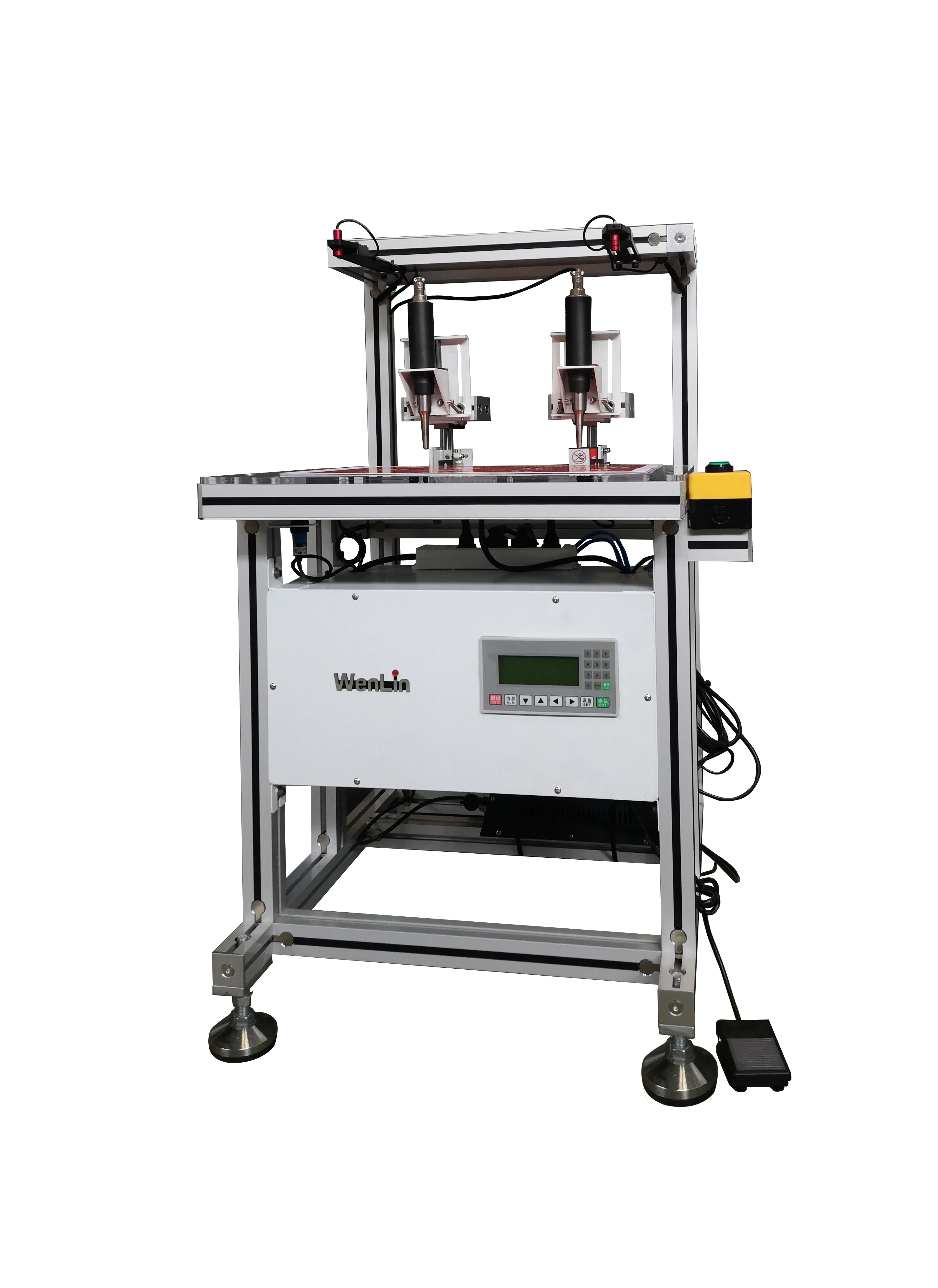 Wenlin Wl-Up600 Ultrasonic Positioning Spot Welder Ac 220V 55Kgs Pvc Sheet Collating Machine Wenlin Wl-Up600 Ultrasonic Positioning Spot Welder Ac 220V 55Kgs Pvc Sheet Collating Machine