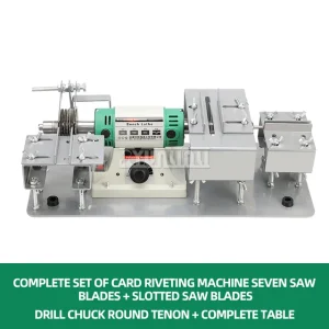 Bird Cage Mortise and Tenon Tools, Woodworking Multifunctional Cutting Machine, Mortising Machine, Table Saw, Riveting Machine – 7 blades-200025551 Bird Cage Mortise and Tenon Tools, Woodworking Multifunctional Cutting Machine, Mortising Machine, Table Saw, Riveting Machine – 7 blades-200025551