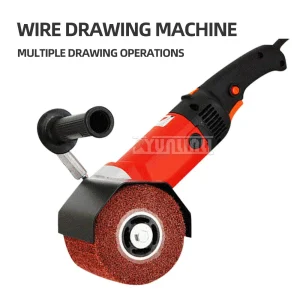 1400w Electric Metal Wire Drawing Machine Portable Polishing Machine for Wooden Stainless Steel Polishing with Grinding – with 1 grinding disc 1400w Electric Metal Wire Drawing Machine Portable Polishing Machine for Wooden Stainless Steel Polishing with Grinding – with 1 grinding disc