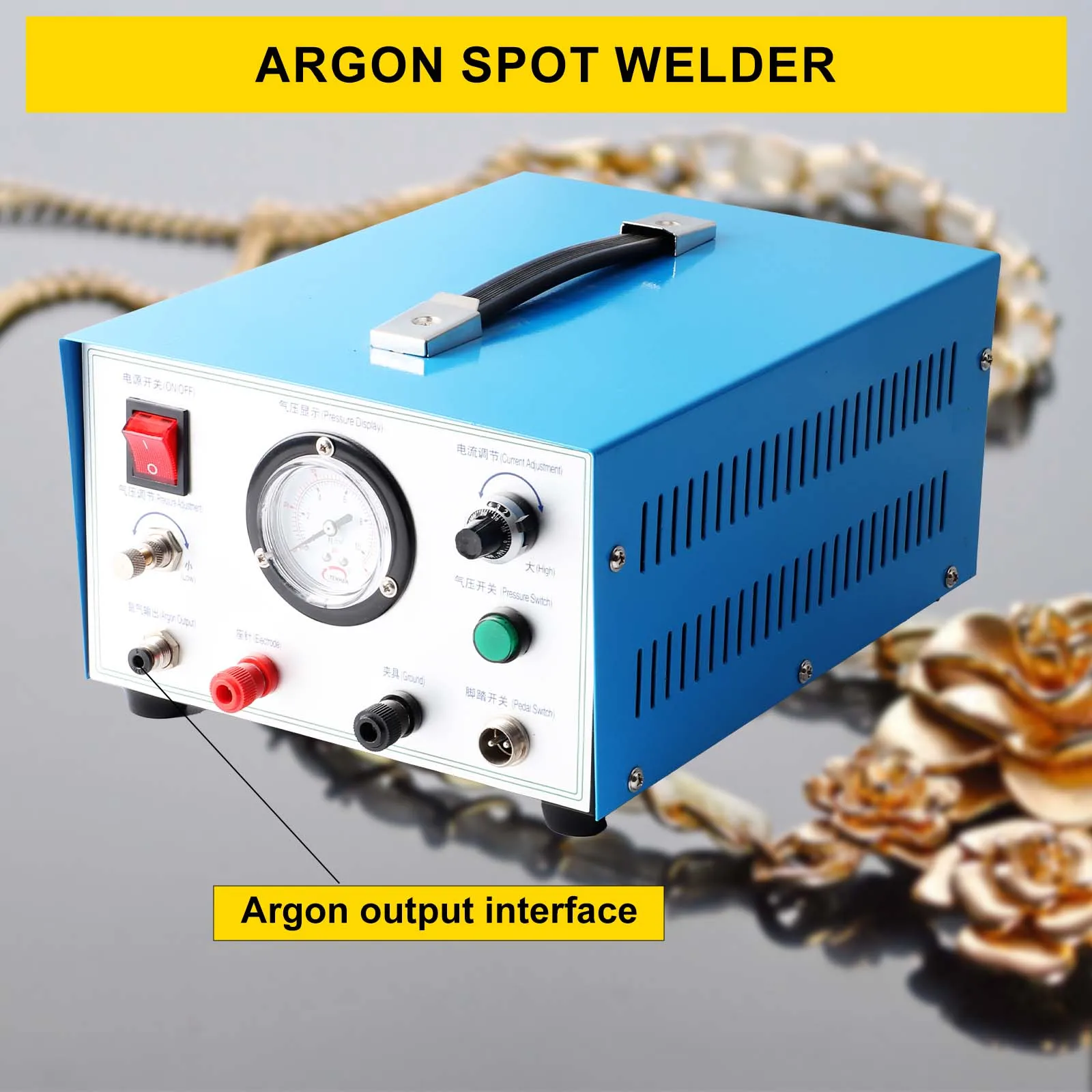 30/50/80/100A Pulse Sparkle Argon Spot Welder Portable Tig Jewelry Spot Welding Machine For Gold Silver Platinum Stainless Steel 30/50/80/100A Pulse Sparkle Argon Spot Welder Portable Tig Jewelry Spot Welding Machine For Gold Silver Platinum Stainless Steel