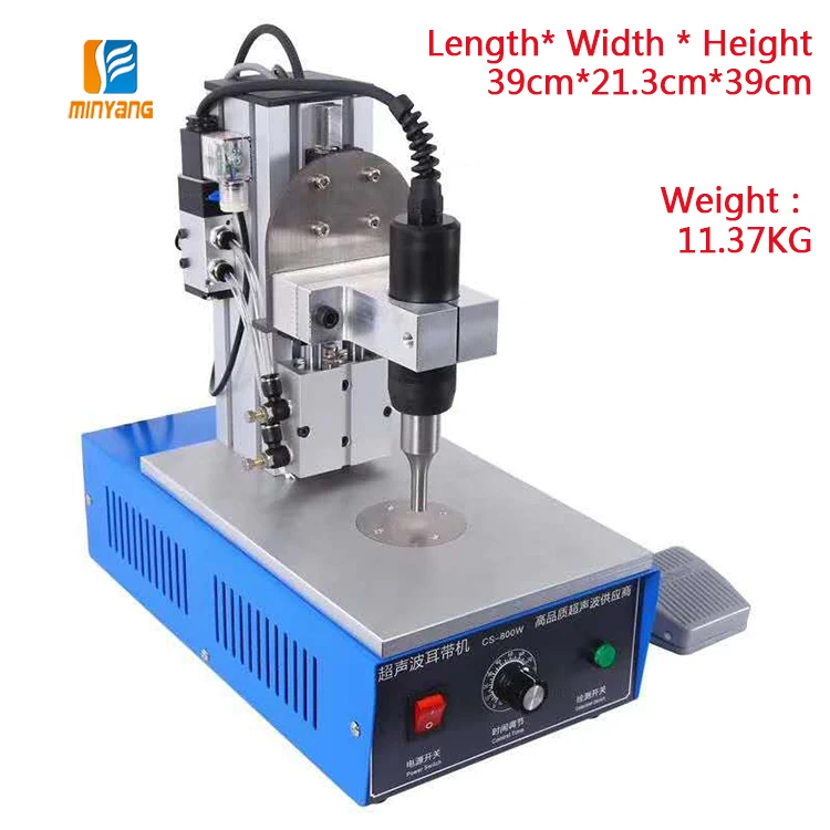 Portable Hand 110V Or 220V 35Khz Ear Loop Ultrasonic Spot Welder Welding Machine For Mask Portable Hand 110V Or 220V 35Khz Ear Loop Ultrasonic Spot Welder Welding Machine For Mask