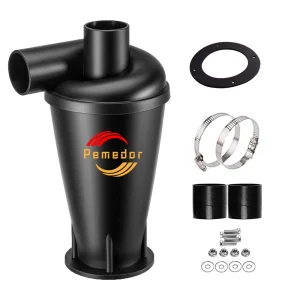 Cyclone Dust Collector Separator for Shop Vac Separator Dust Powder Filter for Vacuums Dust Extractor Accessories Woodworking Cyclone Dust Collector Separator for Shop Vac Separator Dust Powder Filter for Vacuums Dust Extractor Accessories Woodworking