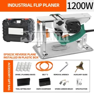 1600W Woodworking Electric Planer Multi-functional Portable Electric Planer Press Planer – EP5823C-175 1600W Woodworking Electric Planer Multi-functional Portable Electric Planer Press Planer – EP5823C-175