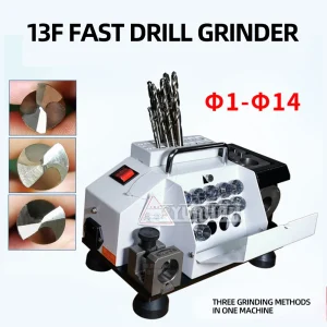 Drill Bit Sharpener Grinder Machine 1mm to 14mm Twist Drill Bit Grinding Machine With CBN Wheel or SDC Wheel 13F – CBN Drill Bit Sharpener Grinder Machine 1mm to 14mm Twist Drill Bit Grinding Machine With CBN Wheel or SDC Wheel 13F – CBN