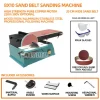 3000w Abrasive Belt Sanding Machine Woodworking Metal Electric Vertical and Horizontal Grinding Machine Sandpaper Tool – 2200w 380v