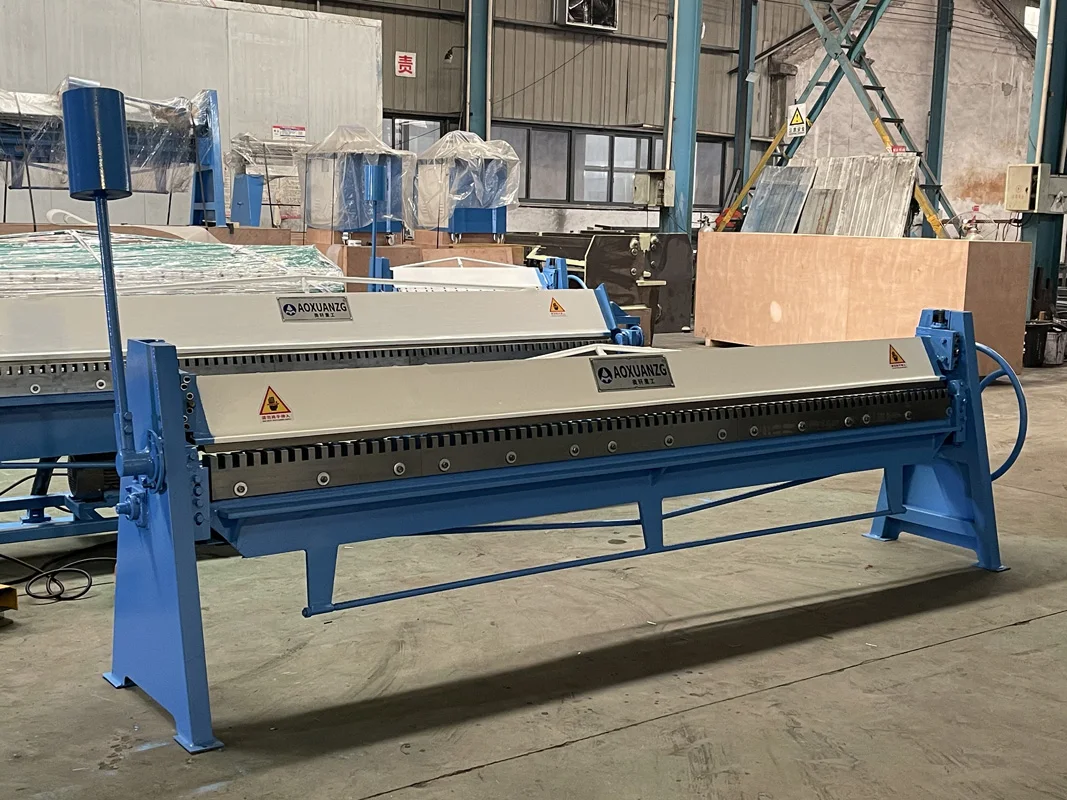 Aoxuanzg Tdf Flange Manual Press Brake, 1Mm Thickness With 3200Mm Metal Plate Edge Fold Machine Aoxuanzg Tdf Flange Manual Press Brake, 1Mm Thickness With 3200Mm Metal Plate Edge Fold Machine