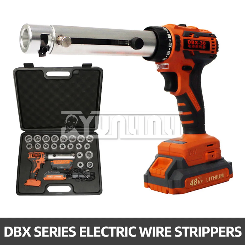 13.2-28.4Mm Wmulti-Function Stripper Insulated Wire High Voltage Cable Quick Stripper Knife Stripper Machine Dbx-30 – 2 Battery 13.2-28.4Mm Wmulti-Function Stripper Insulated Wire High Voltage Cable Quick Stripper Knife Stripper Machine Dbx-30 – 2 Battery
