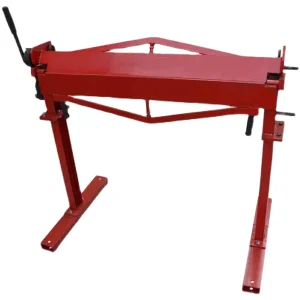 36 Inch Sheet Metal Bending Machine Compact High Floor Bracket Bending Angle 120° 36 Inch Sheet Metal Bending Machine Compact High Floor Bracket Bending Angle 120°