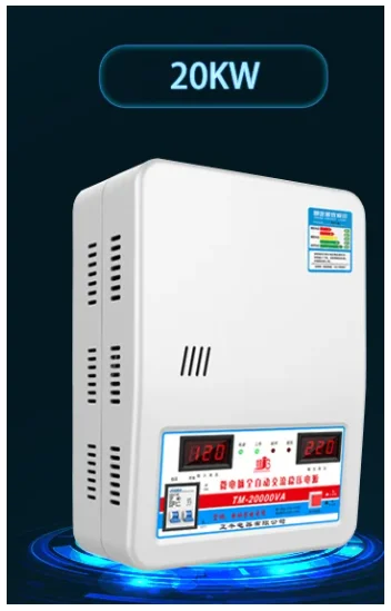 15Kva Voltage Stabilizer With Input Voltage 120V-270V Andoutput 220V Household Automatic Stabilized Power Supply Tool – 20000W 15Kva Voltage Stabilizer With Input Voltage 120V-270V Andoutput 220V Household Automatic Stabilized Power Supply Tool – 20000W