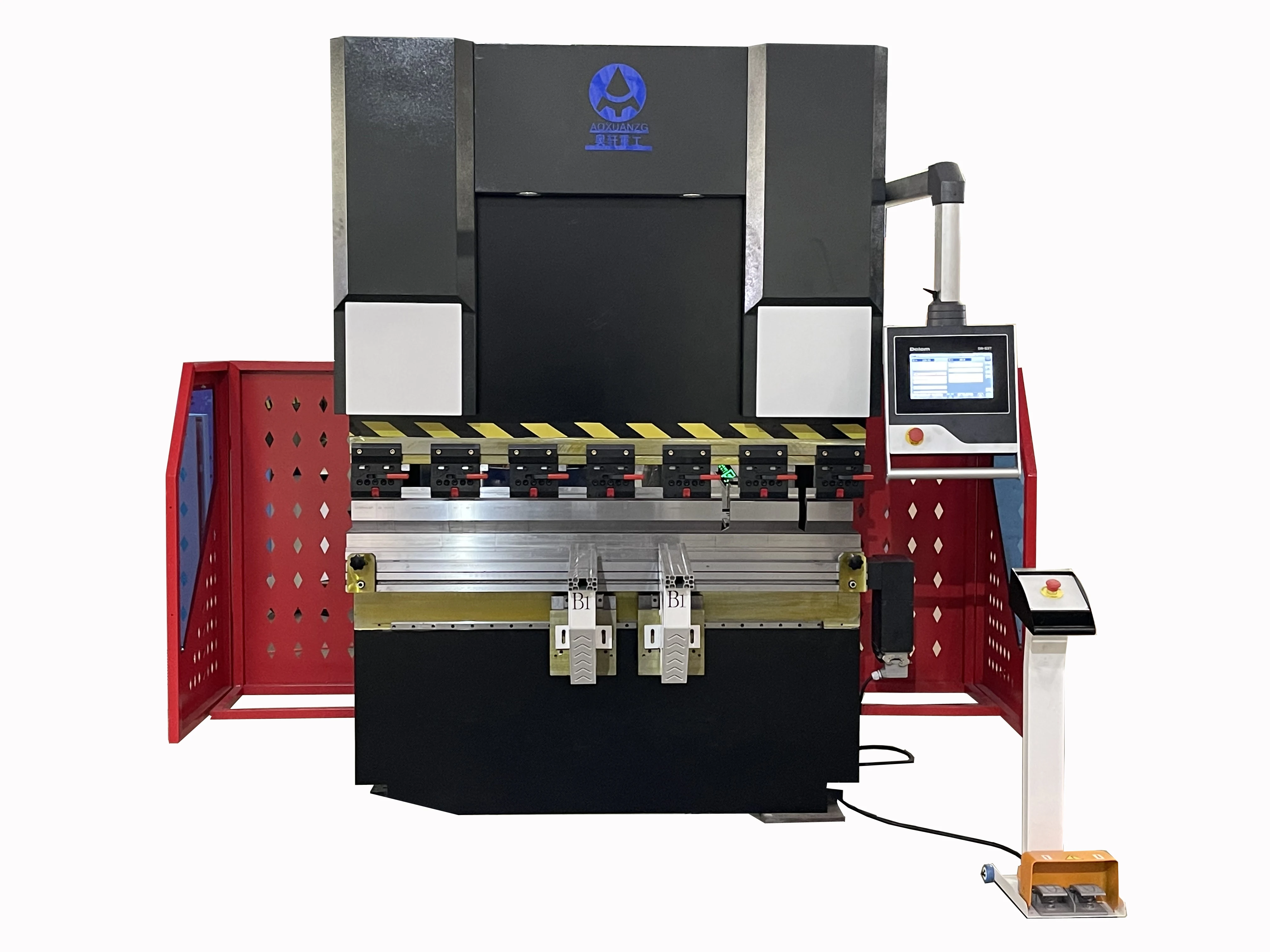 Aoxuanzg 4+1 Axis Cnc Bending Machine, Hydraulic Press Brake With Da53Tsystem 4.5Mm Thickness Aoxuanzg 4+1 Axis Cnc Bending Machine, Hydraulic Press Brake With Da53Tsystem 4.5Mm Thickness
