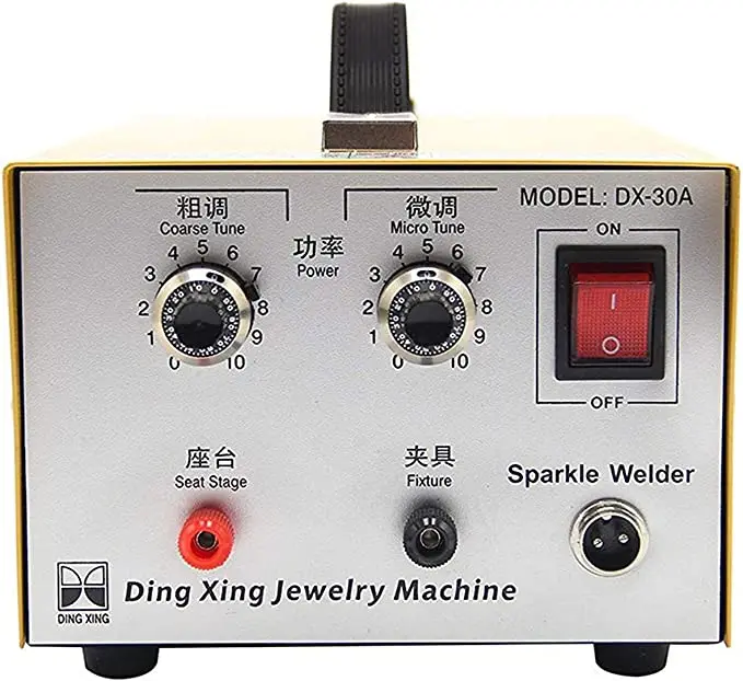 Jewelry Tools Spot Welder 30A Pulse Sparkle Welding Machine For Gold And Silver Necklace Ring Butt Handheld Laser Welder Machine Jewelry Tools Spot Welder 30A Pulse Sparkle Welding Machine For Gold And Silver Necklace Ring Butt Handheld Laser Welder Machine