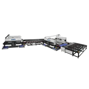 CNC GLASS DOUBLE EDGING LINE Glass Double Edging Polishing Double Side Glass Edger Grinding Polished Machine CNC GLASS DOUBLE EDGING LINE Glass Double Edging Polishing Double Side Glass Edger Grinding Polished Machine