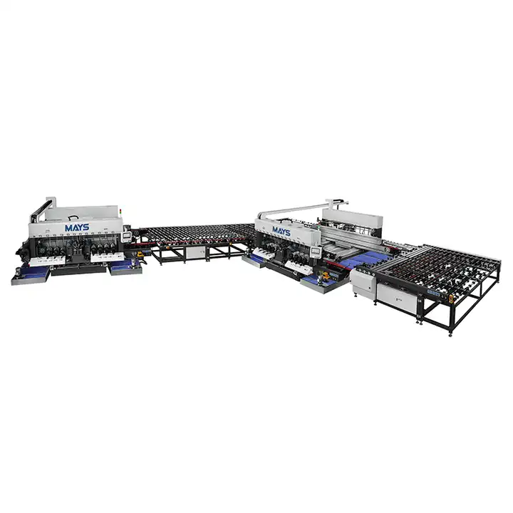 Cnc Glass Double Edging Line Glass Double Edging Polishing Double Side Glass Edger Grinding Polished Machine Cnc Glass Double Edging Line Glass Double Edging Polishing Double Side Glass Edger Grinding Polished Machine