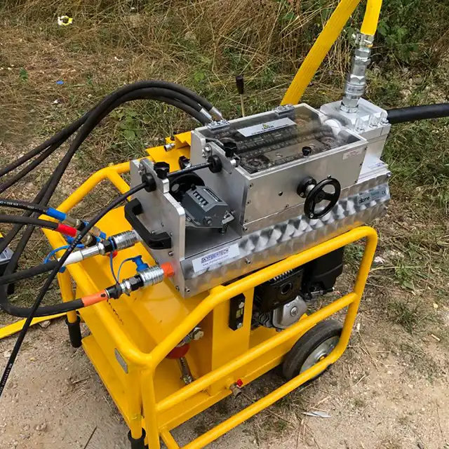 Fibre Floating Hydraulic Driven Cable Blowing Machine Fibre Floating Hydraulic Driven Cable Blowing Machine