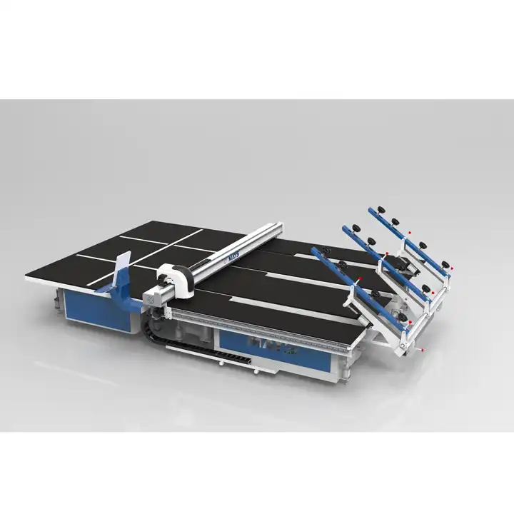 New Trend Cnc Glass Cutting Machine Production Line With Loading And Breaking Table Low-E Fonction Laser Marking Table New Trend Cnc Glass Cutting Machine Production Line With Loading And Breaking Table Low-E Fonction Laser Marking Table