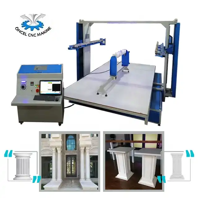 Cnc Hot Wire Eps Foam Cutting Machine 3 Axis Cnc Hot Wire Eps Foam Cutting Machine 3 Axis