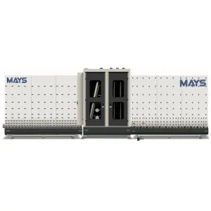 Automatic Vertical Glass Washing Machine Production Line Double Glazing