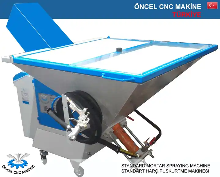New Condition Mortar Foam Spray Machine For Construction Featuring Core Motor And Gear Components New Condition Mortar Foam Spray Machine For Construction Featuring Core Motor And Gear Components