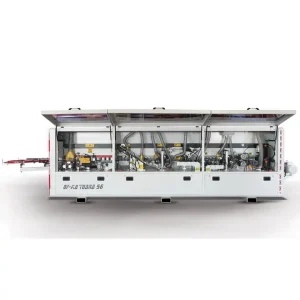 Automatic Pneumatic Pass Edge Banding Machine with Integrated Dust Collector For Furniture Manufacturer