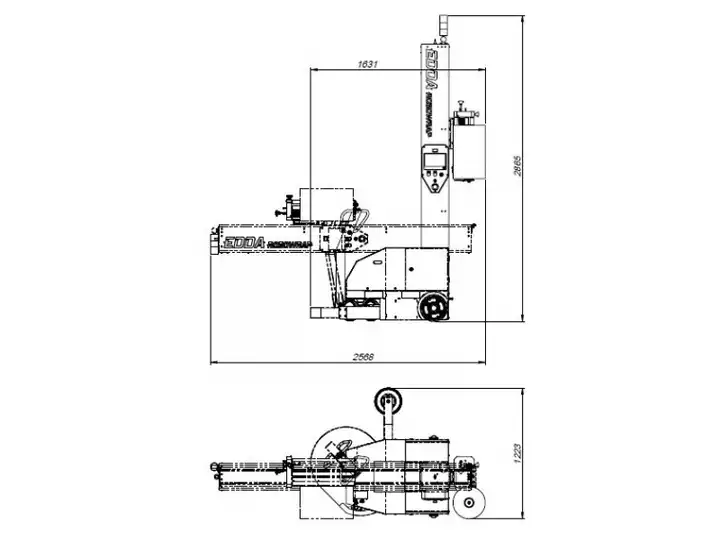 Door Stretch Film Wrapping Machine Advanced Hose Stretch Roll Nylon Machine Wrapping Machine Door Stretch Film Wrapping Machine Advanced Hose Stretch Roll Nylon Machine Wrapping Machine