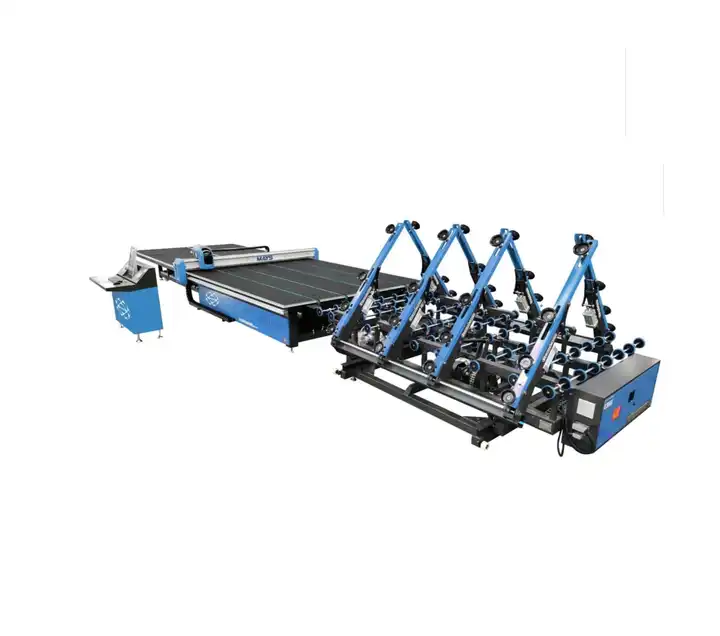 Cnc Glass Cutting Machine 3624 Production Line With Loading Cutting And Breaking Table Low-E Fonction Lazer Marking Cnc Glass Cutting Machine 3624 Production Line With Loading Cutting And Breaking Table Low-E Fonction Lazer Marking