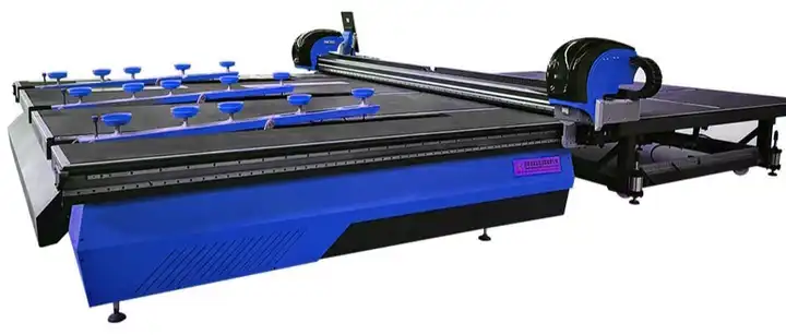 Cnc Glass Cutting Machine Production With Loading Cutting And Breaking Table Low-E Fonction Lazer Marking Cnc Glass Cutting Machine Production With Loading Cutting And Breaking Table Low-E Fonction Lazer Marking