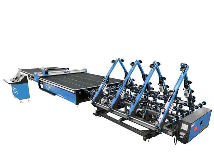 Cnc Glass Cutting Machine Production Line With Loading Cutting And Breaking Table Low-E Fonction Lazer Marking- Made In China Cnc Glass Cutting Machine Production Line With Loading Cutting And Breaking Table Low-E Fonction Lazer Marking- Made In China
