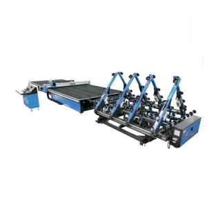 CNC Stone Cutting Machine – Multi-Functional Glass Cutter with Loading Arm and Breaking Table CNC Stone Cutting Machine – Multi-Functional Glass Cutter with Loading Arm and Breaking Table