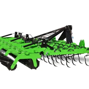 Stubble Cultivator Foldable Spring Cylinder Cultivator Walking Harrow For Tractor cultivators agricultural farming Stubble Cultivator Foldable Spring Cylinder Cultivator Walking Harrow For Tractor cultivators agricultural farming