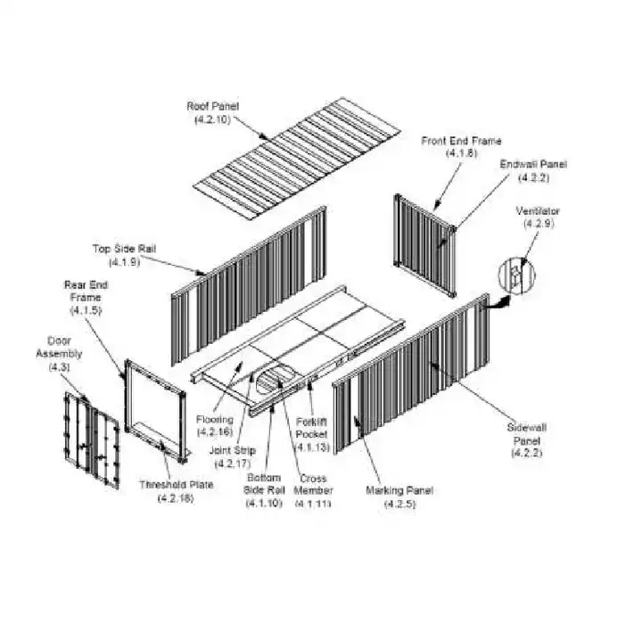 Iso Shipping Container Production Line Iso Shipping Container Production Line
