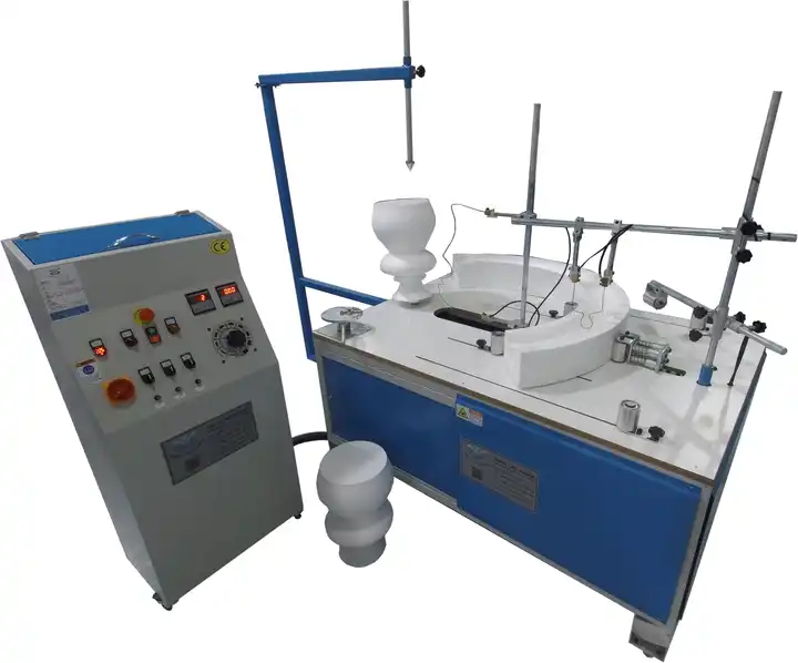 Automatic Oval Column Cutting Machine Styrofoam Cutting Automatic Oval Column Cutting Machine Styrofoam Cutting