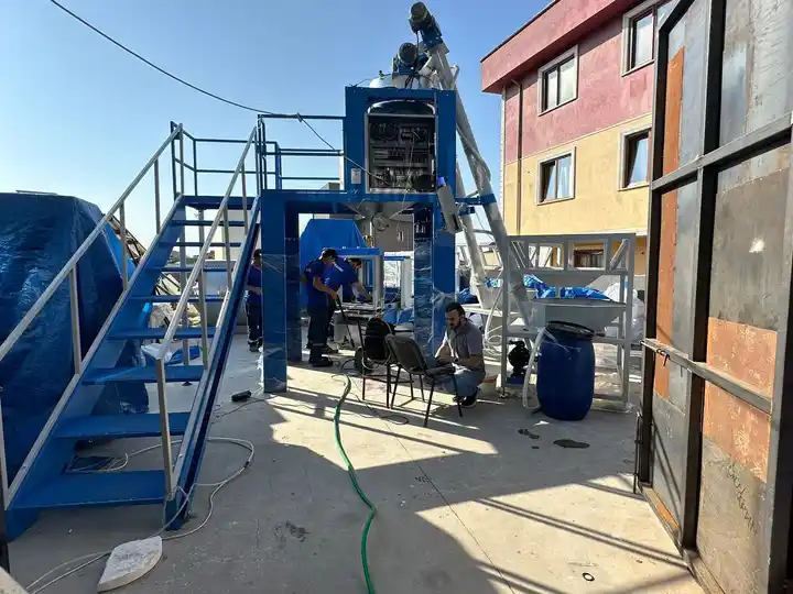 High Efficiency Double Spiral Stainless Steel Mortar Mixing Equipment Gear And Pump Coated Screw Mixer For Chemicals High Efficiency Double Spiral Stainless Steel Mortar Mixing Equipment Gear And Pump Coated Screw Mixer For Chemicals
