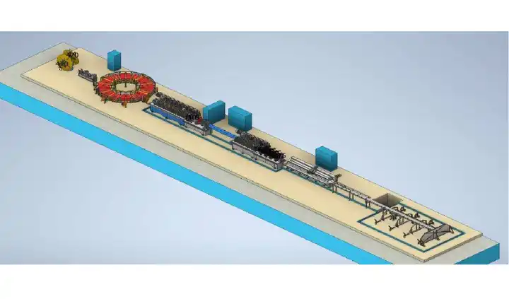 Pipe & Profile Production Line And Hydrostatic Test Machine Pipe & Profile Production Line And Hydrostatic Test Machine