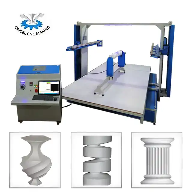 Cnc Eps Hot Wire Cutting Machine Block Cutting 3D And 2D Shaper Styrofoam Cutter Cnc Eps Hot Wire Cutting Machine Block Cutting 3D And 2D Shaper Styrofoam Cutter