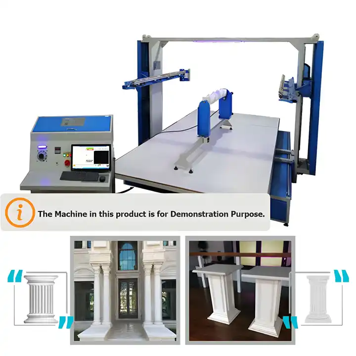 Eps Foam Hot Wire Cnc Cutting Machine (3 Axis) Eps Foam Hot Wire Cnc Cutting Machine (3 Axis)