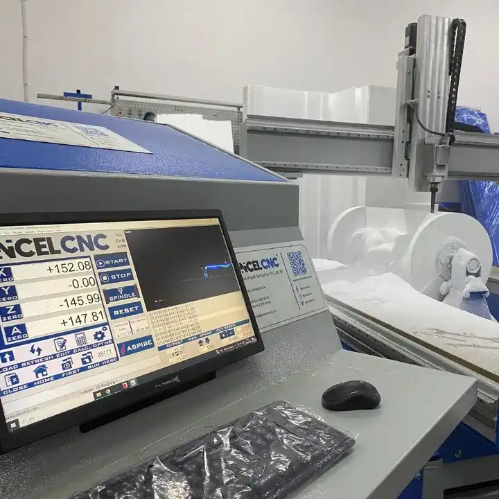4 Axis Cnc Router New Condition Eps Foaming Machine With Core Components-Motor And Plc For Manufacturing Plant 4 Axis Cnc Router New Condition Eps Foaming Machine With Core Components-Motor And Plc For Manufacturing Plant