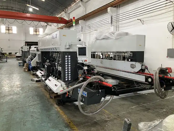 Cnc Glass Double Edging Line Glass Double Edging Polishing Double Side Glass Edger Grinding Polished Machine Cnc Glass Double Edging Line Glass Double Edging Polishing Double Side Glass Edger Grinding Polished Machine