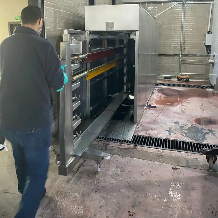 Textile Dye House Printing Rotary Screen Squeegee Washing Machine Onuray Made In Turkey Textile Dye House Printing Rotary Screen Squeegee Washing Machine Onuray Made In Turkey