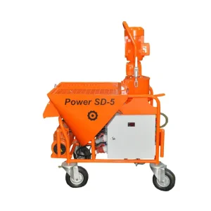 New High Quality Wall Cement Mortar Mixer Pump Portable Plastering Spraying Machine Power SD 5 2 Years Other,gear Provided 380 V