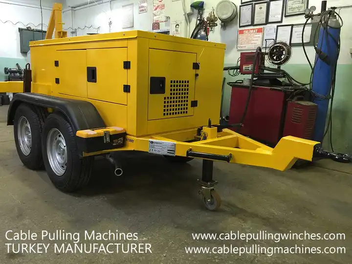 Cable Pulling Winch Machine Cable Pulling Winch Machine