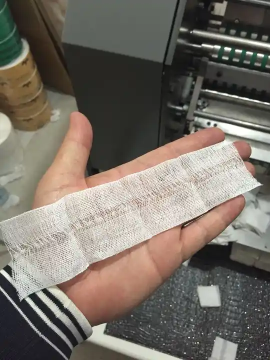 High Speed Textile Medical Cotton Surgical Gauze Making Swab Compress X-Ray Detectable Folding Surgical Sponge Machine High Speed Textile Medical Cotton Surgical Gauze Making Swab Compress X-Ray Detectable Folding Surgical Sponge Machine