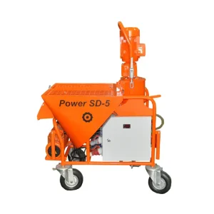 High Quality Wall Dry Mortar Cement Plastering Spraying Machine Made in Turkey New 380 V Power SD 5 High Quality Wall Dry Mortar Cement Plastering Spraying Machine Made in Turkey New 380 V Power SD 5