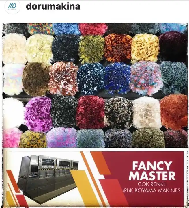 Yarn Dyeing Machine Fancy Master 7 Multi Color Automatic Provided 2 Years 2 Sets / Month Turkey 1500 380V 8 Kw Computer Control Yarn Dyeing Machine Fancy Master 7 Multi Color Automatic Provided 2 Years 2 Sets / Month Turkey 1500 380V 8 Kw Computer Control